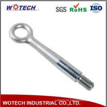 Factory Supply Towing Eye/Hook Forging with Screw Thread Turning